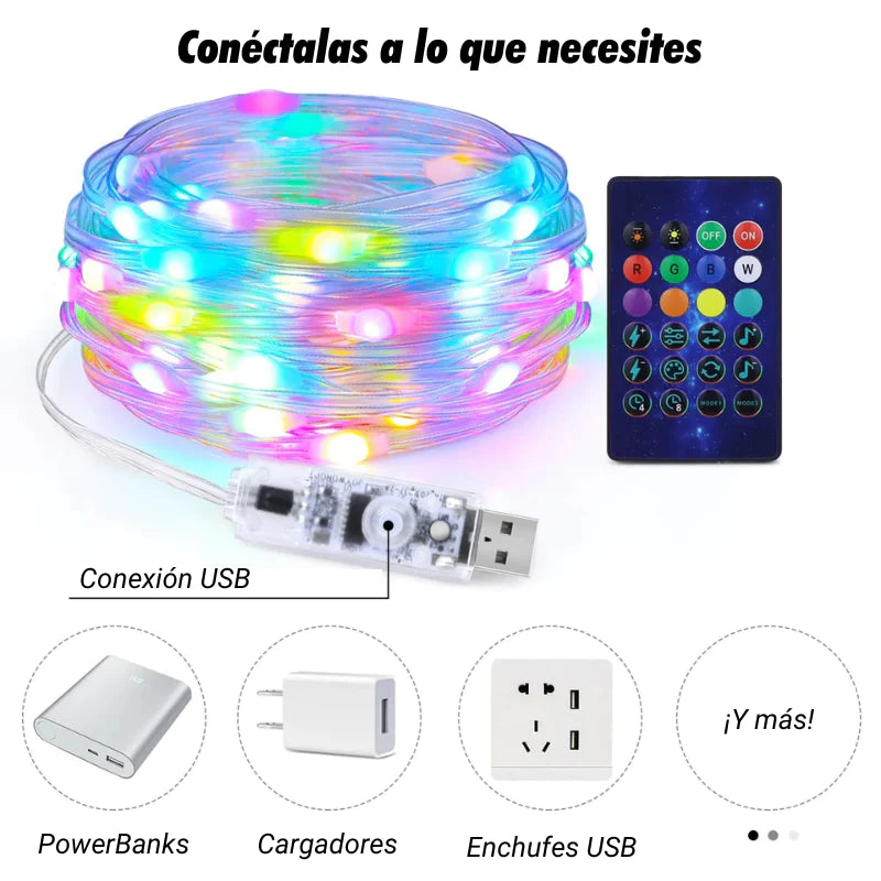 LUCES LED SMART NAVIDEÑA